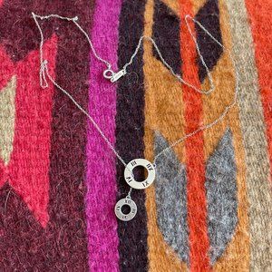 Tiffany & Co. Atlas Lariat Necklace Sterling Silver 925